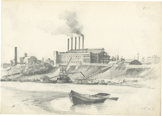 Неизвестный художник. Шесть листов с видами Москвы и Подмосковья